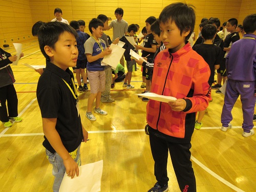 大樹町小学校との交流事業②