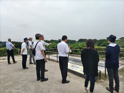 稲荷山古墳　頂上